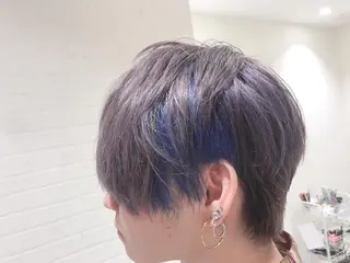 カラー メンズ 岩永 梨玖のヘアスタイル