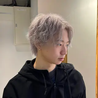 ミディアム カラー メンズ メンズ＆スパ特化 takumiのヘアスタイル