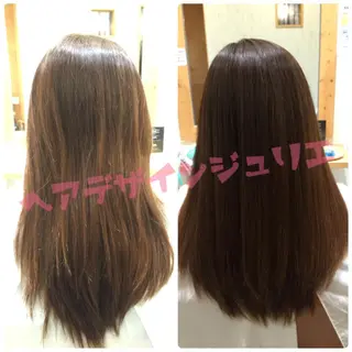 セミロング ロング ツヤ髪専門美容師 桑原 和誠のヘアスタイル