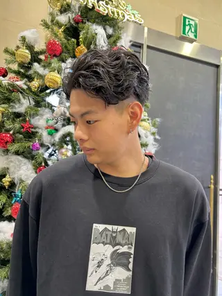 パーマ メンズ 骨格矯正/理論パーマ /悩み改善/yuyaのヘアスタイル