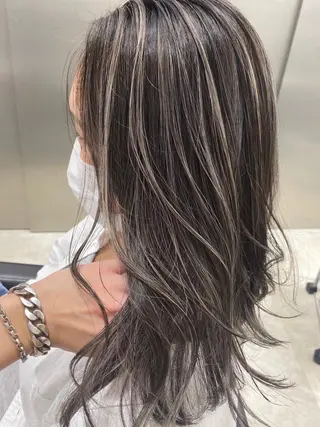 セミロング カラー ヘアアレンジ 【代表】高山 一真のヘアスタイル