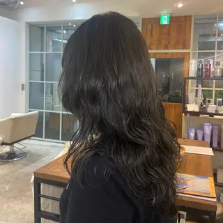 ロング パーマ mao 🖤のヘアスタイル