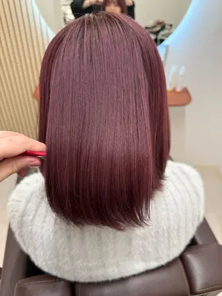 カラー WATARU/ 韓国風巻き髪のヘアスタイル