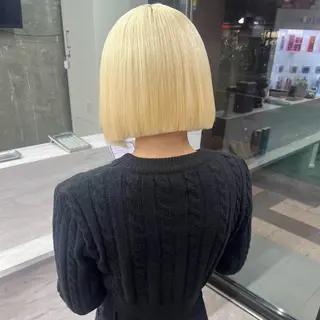 ショート カラー 梅田/韓国ヘア/ エクステ🤖ヒナのヘアスタイル