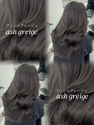 ロング カラー 韓国ヘア/レイヤー/ 顔まわり足立遥奈のヘアスタイル