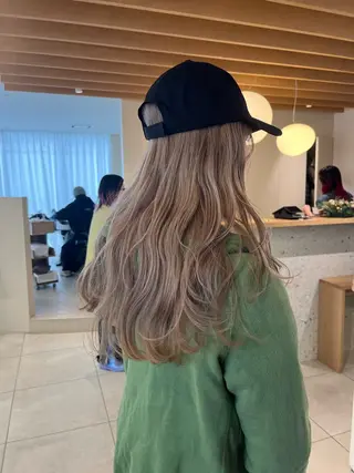 ロング カラー そね こまちのヘアスタイル