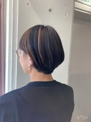 ショート カラー ミルミー美容室所属・🦄💒💓齎藤 七海子🦄💒💓のマツエク・マツパデザイン