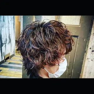 カラー パーマ メンズ 💈大人の渋髪💈 店長　大橋侑弥のヘアスタイル