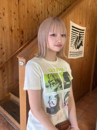 カラー 小倉 瑳莉のヘアスタイル