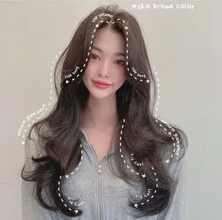 パーマ ARMONY モモのヘアスタイル