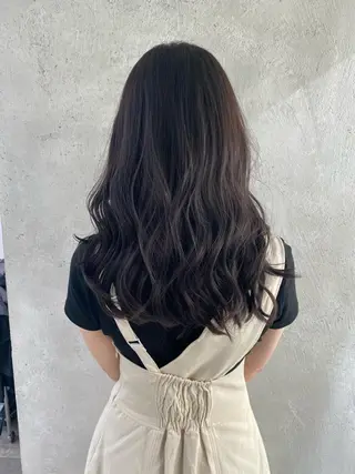 ロング カラー シェアサロン salowin所属・✨ブリーチなし透明感 カラー🥇ユースケのヘアスタイル