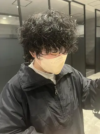 ショート パーマ MIES amane(アマネ)のヘアスタイル