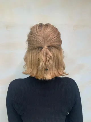 ショート ヘアアレンジ stylist Yumaのヘアスタイル