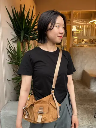 ミディアム iru所属・mi kiのヘアスタイル