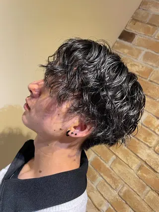 パーマ メンズ ABEY LEVRAI所属・Miyabi.💋 ABEYLEVRAIのヘアスタイル