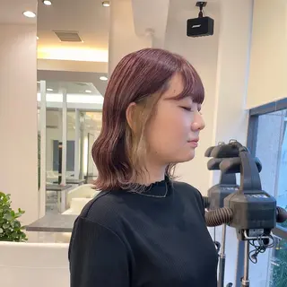 ミディアム カラー 🤎渋谷髪質改善 ｜mei🤎のヘアスタイル