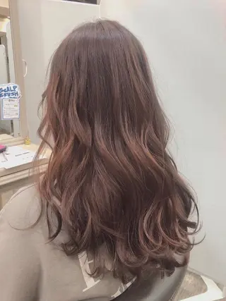 ロング カラー 西野 美空🍊のヘアスタイル
