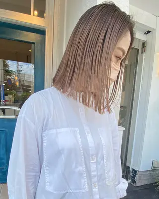 ミディアム Musiiik hairのヘアスタイル