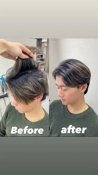 メンズ ARCHE-OSAKA南船場店所属・ARCHE南船場 momoのヘアスタイル