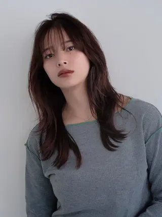 セミロング カラー techné所属・【techné】田丸 翔大のヘアスタイル