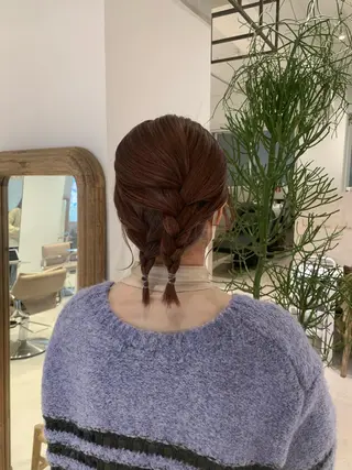 ショート カラー ヘアアレンジ bob/ aoiのヘアスタイル