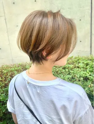 ショート 岸本 理希のヘアスタイル