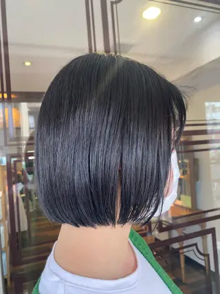 ショート カラー おくだ　りお /ハイトーンカラーのヘアスタイル