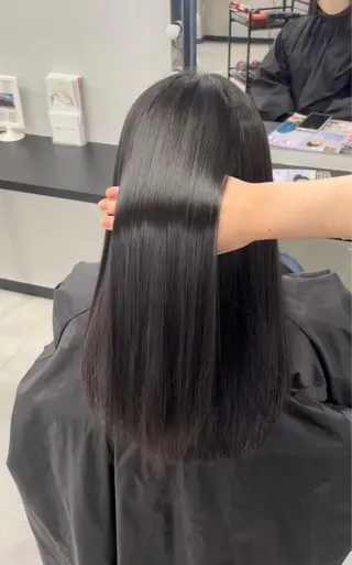 ロング _WHITE浜松店 もえかのヘアスタイル