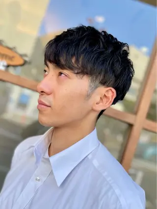 ショート メンズ hair&nail NO-MU所属・羽田 陽祐のヘアスタイル