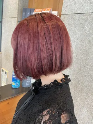 ショート カラー 🌈艶カラー× メンズパーマ永埜🌈のヘアスタイル