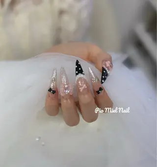 ネイル HANA 長さだしのネイルデザイン