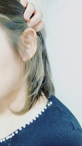 ミディアム カラー オーナースタイリスト 佐藤のヘアスタイル