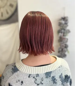 ミディアム カラー spinhair高倉店所属・上山 千佳のヘアスタイル