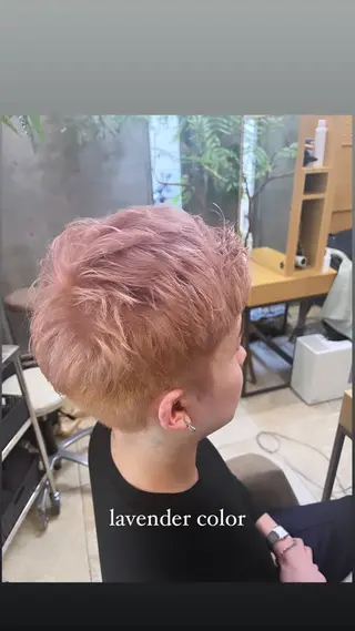 ショート カラー 🌱ぱっつとボブカ ット🌱/Ryotaのヘアスタイル