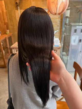 ミディアム 柳瀬 和香奈のヘアスタイル