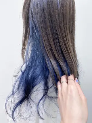 ロング 横浜🍒カット エクステ/RIEのヘアスタイル