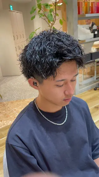メンズ fizelleあべのルシアス所属・fizelle阿倍野 ゆーしんのヘアスタイル