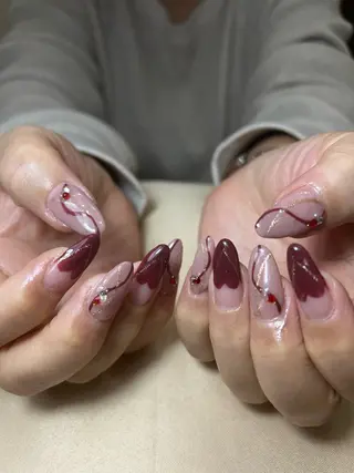 ネイル Garnet nailのネイルデザイン