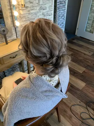 ヘアアレンジ hair make  Lucciのヘアスタイル