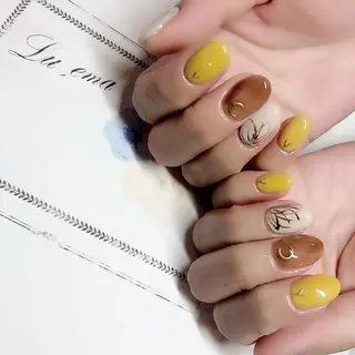 ネイル Lu, ema nailのネイルデザイン