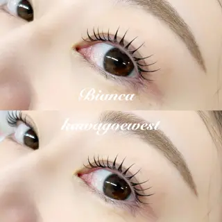 マツエク・マツパ Bianca川越西口 Takahashiのマツエク・マツパデザイン