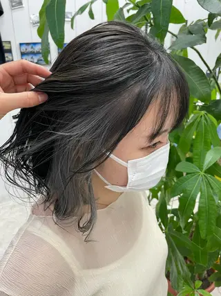 ミディアム カラー じゅんな VENICE/船橋駅のヘアスタイル