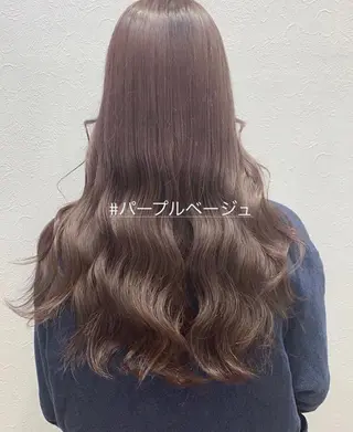 ロング Aube Hair McQueen所属・クリハラ シュウのヘアスタイル