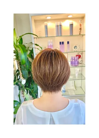 ショート ヘアー    アンド  フェイス  Lien所属・橋口 千裕のヘアスタイル