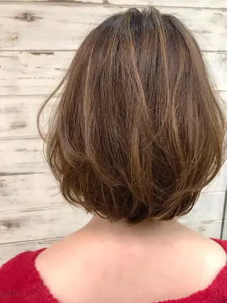 カラー 日比 貴大/ minim hairのヘアスタイル