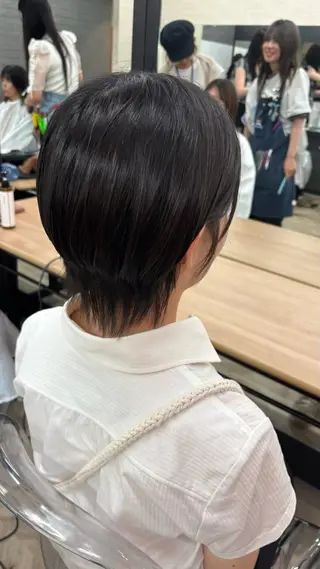ショート 美髪カラー/似合わせ まつげパーマ/はるかのヘアスタイル