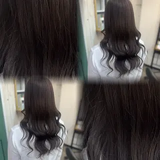 ロング カラー 髙橋 李里亜のヘアスタイル