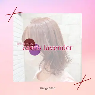 ミディアム カラー レディースヘア💫 加藤たいが🐯のヘアスタイル