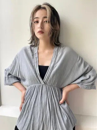 ミディアム カラー 🎨絶対に褒められる "店長"鈴木貴彦🎨のヘアスタイル