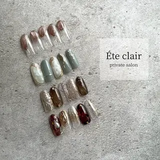 ネイル Ète clair エテクレールのネイルデザイン